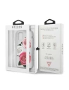 Wholesale Guess GUHCN58ROSTRT Apple iPhone 11 Pro transparent hardcase Flower Desire Pink & White Rose - GUE2330 - {ean13} - Hurt