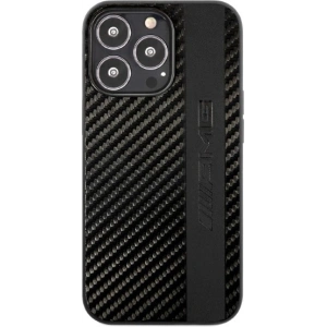 Hurtownia GSM - Etui Mercedes AMG AMHCP13LBLSCA Apple iPhone 13 Pro czarny/black hardcase Carbon Stripe&Embossed - MRS70 - {ean13} - Hurt