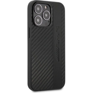 Hurtownia GSM - Etui Mercedes AMG AMHCP13LBLSCA Apple iPhone 13 Pro czarny/black hardcase Carbon Stripe&Embossed - MRS70 - {ean13} - Hurt