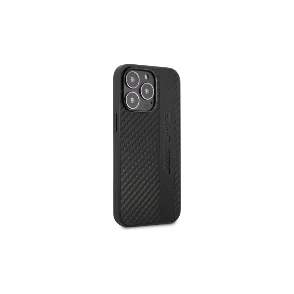 Hurtownia GSM - Etui Mercedes AMG AMHCP13LBLSCA Apple iPhone 13 Pro černý/black hardcase Carbon Stripe&Embossed - MRS70 - {ean13} - Hurt