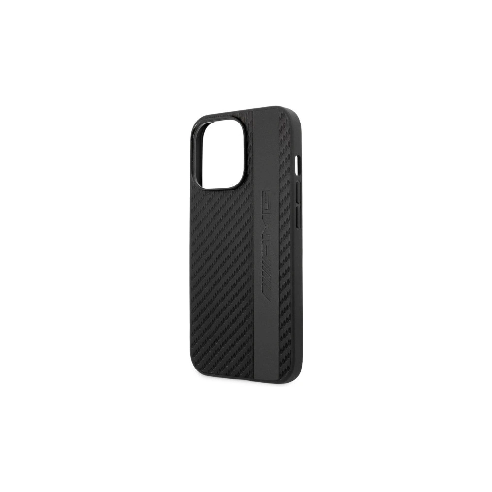 Hurtownia GSM - Etui Mercedes AMG AMHCP13LBLSCA Apple iPhone 13 Pro černý/black hardcase Carbon Stripe&Embossed - MRS70 - {ean13} - Hurt