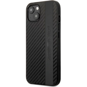 Hurtownia GSM - Etui Mercedes AMG AMHCP13MBLSCA Apple iPhone 13 czarny/black hardcase Carbon Stripe&Embossed - MRS71 - {ean13} - Hurt