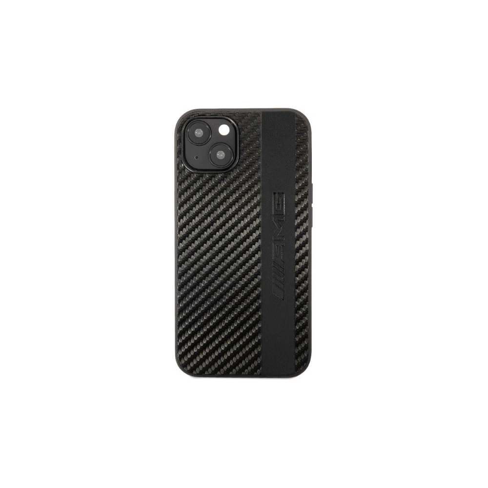 Hurtownia GSM - Etui Mercedes AMG AMHCP13MBLSCA Apple iPhone 13 černý/black hardcase Carbon Stripe&Embossed - MRS71 - {ean13} - Hurt