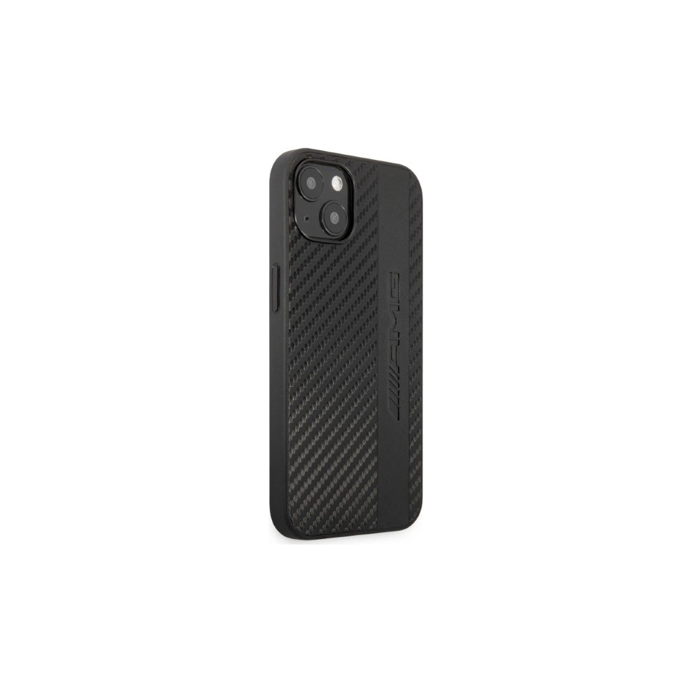 Hurtownia GSM - Etui Mercedes AMG AMHCP13MBLSCA Apple iPhone 13 černý/black hardcase Carbon Stripe&Embossed - MRS71 - {ean13} - Hurt