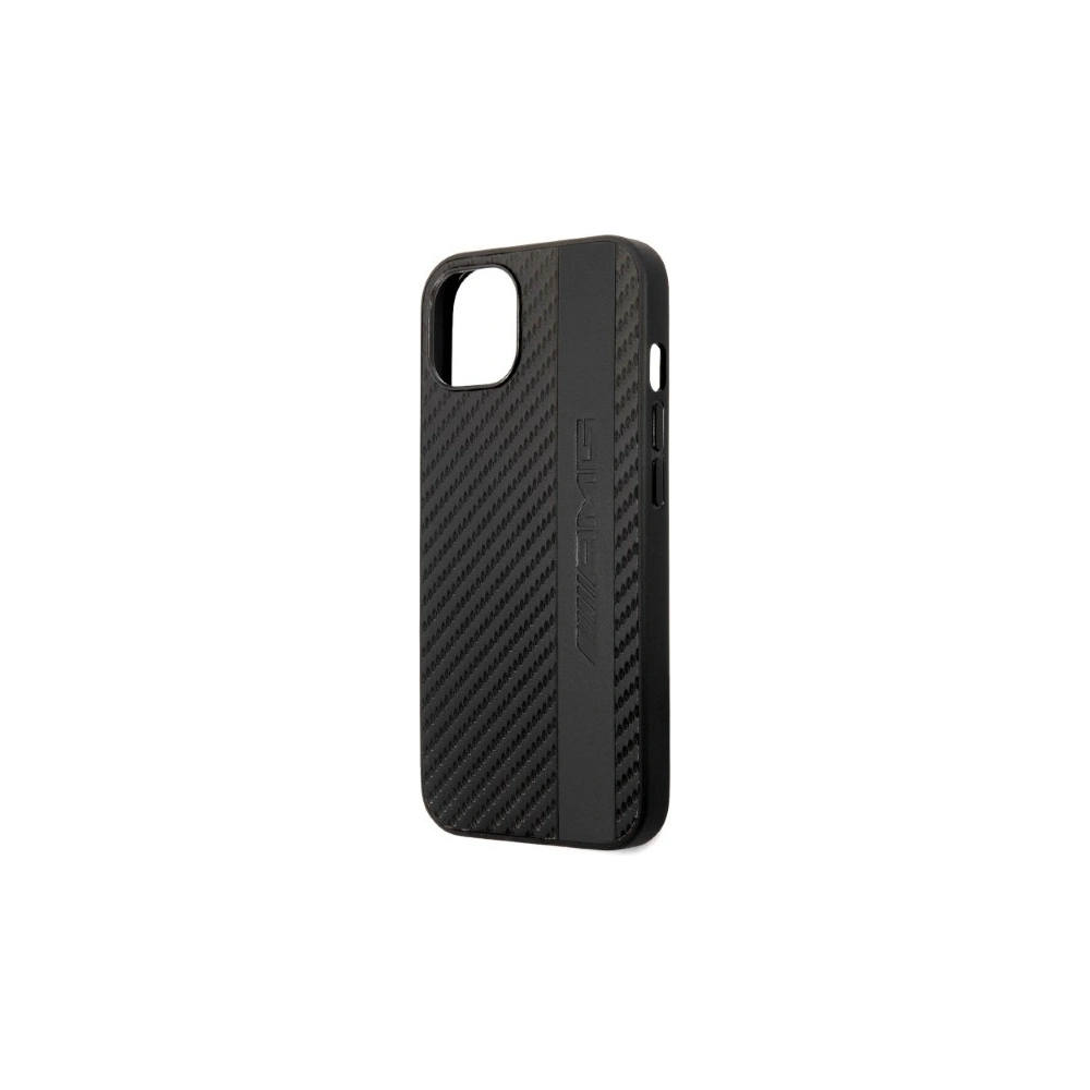 Hurtownia GSM - Etui Mercedes AMG AMHCP13MBLSCA Apple iPhone 13 černý/black hardcase Carbon Stripe&Embossed - MRS71 - {ean13} - Hurt