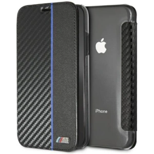 Hurtownia GSM - Etui BMW BMBKTRI61CAPNBK Apple iPhone XR könyv sötétkék/karbon - BMW328 - {ean13} - Hurt