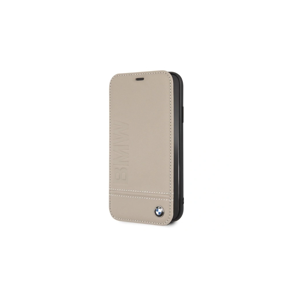 Hurtownia GSM - Etui BMW BMFLBKI61LLST Apple iPhone XR könyv bézs/taupe Logó lenyomat - BMW329 - {ean13} - Hurt