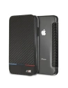 Hurtownia GSM - Etui BMW BMTRBKI61PUCARTCBK Apple iPhone XR kniha černá/black Carbon Tricolor Stripe - BMW330 - {ean13} - Hurt
