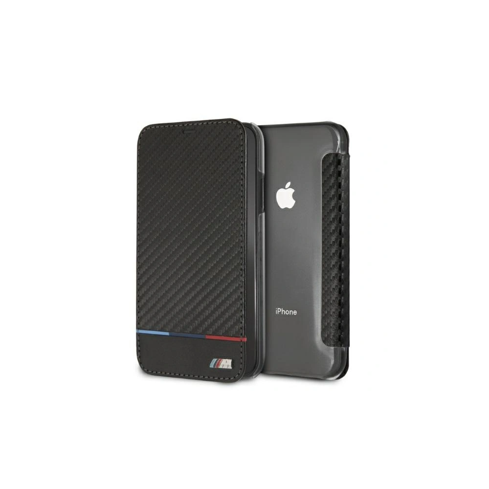 Wholesale BMW BMTRBKI61PUCARTCBK Apple iPhone XR book black Carbon Tricolor Stripe - BMW330 - {ean13} - Hurt