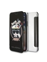 Hurtownia GSM - Case Karl Lagerfeld KLFLBKPXKSB Apple iPhone XS/X schwarz/black Buchhülle Signature Glitter - KLD1358 - {ean13} - Hurt