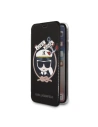 Hurtownia GSM - Case Karl Lagerfeld KLFLBKPXKSB Apple iPhone XS/X schwarz/black Buchhülle Signature Glitter - KLD1358 - {ean13} - Hurt