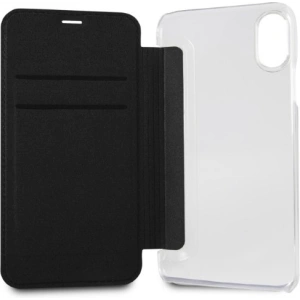 Hurtownia GSM - Case Karl Lagerfeld KLFLBKPXKSB Apple iPhone XS/X schwarz/black Buchhülle Signature Glitter - KLD1358 - {ean13} - Hurt