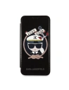 Hurtownia GSM - Case Karl Lagerfeld KLFLBKPXKSB Apple iPhone XS/X schwarz/black Buchhülle Signature Glitter - KLD1358 - {ean13} - Hurt