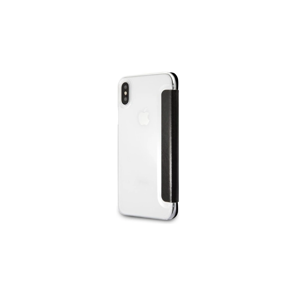Hurtownia GSM - Case Karl Lagerfeld KLFLBKPXKSB Apple iPhone XS/X schwarz/black Buchhülle Signature Glitter - KLD1358 - {ean13} - Hurt