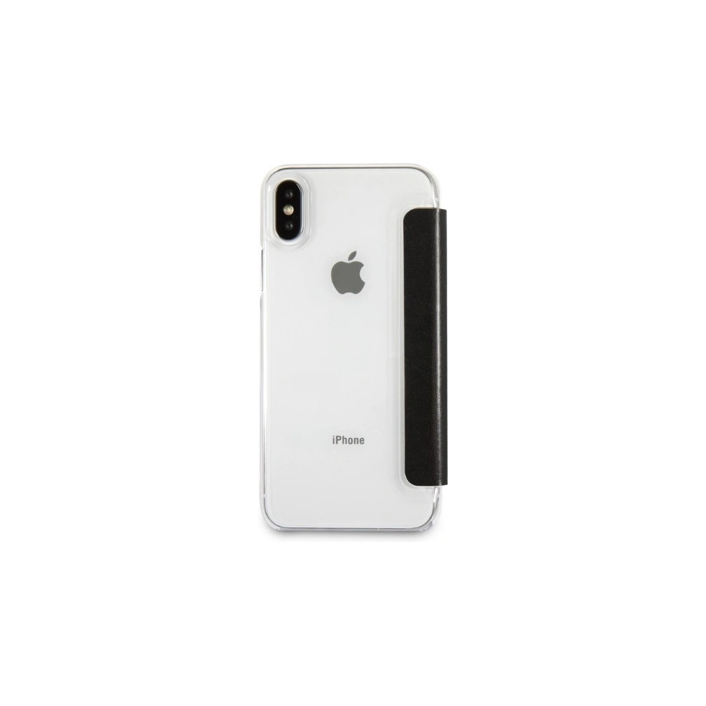 Hurtownia GSM - Case Karl Lagerfeld KLFLBKPXKSB Apple iPhone XS/X schwarz/black Buchhülle Signature Glitter - KLD1358 - {ean13} - Hurt