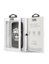 Hurtownia GSM - Case Karl Lagerfeld KLFLBKPXKSB Apple iPhone XS/X schwarz/black Buchhülle Signature Glitter - KLD1358 - {ean13} - Hurt