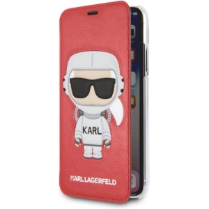 Hurtownia GSM - Etui Karl Lagerfeld KLFLBKPXKSCORE Apple iPhone XS/X husa roșie/red Karl Space Cosmonaut - KLD1359 - {ean13} - Hurt