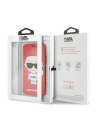 Hurtownia GSM - Etui Karl Lagerfeld KLFLBKPXKSCORE Apple iPhone XS/X könyvtok piros/piros Karl Space Cosmonaut - KLD1359 - {ean13} - Hurt