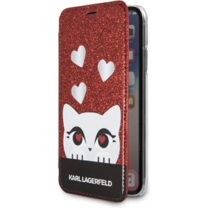 Hurtownia GSM - Etui Karl Lagerfeld KLFLBKPXVDCRE Apple iPhone XS/X roșu carte Valentine - KLD1360 - {ean13} - Hurt