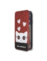 Hurtownia GSM - Etui Karl Lagerfeld KLFLBKPXVDCRE Apple iPhone XS/X vörös/piros könyv Valentin - KLD1360 - {ean13} - Hurt