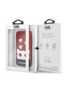 Hurtownia GSM - Etui Karl Lagerfeld KLFLBKPXVDCRE Apple iPhone XS/X vörös/piros könyv Valentin - KLD1360 - {ean13} - Hurt