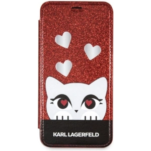 Hurtownia GSM - Case Karl Lagerfeld KLFLBKPXVDCRE Apple iPhone XS/X rot/rot Buch Valentine - KLD1360 - {ean13} - Hurt