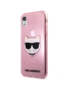 Wholesale Karl Lagerfeld KLHCI61CHTUGLP Apple iPhone XR pink hardcase Glitter Choupette - KLD1361 - {ean13} - Hurt