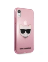 Wholesale Karl Lagerfeld KLHCI61CHTUGLP Apple iPhone XR pink hardcase Glitter Choupette - KLD1361 - {ean13} - Hurt