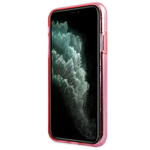 Etui Karl Lagerfeld KLHCI61CHTUGLP Apple iPhone XR  różowy/pink hardcase Glitter Choupette