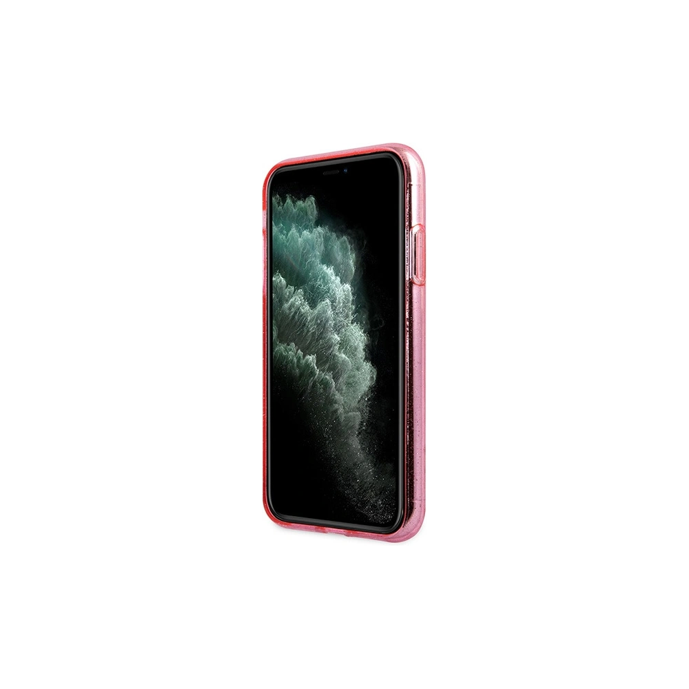 Hurtownia GSM - Etui Karl Lagerfeld KLHCI61CHTUGLP Apple iPhone XR rózsaszín/pink kemény tok Glitter Choupette - KLD1361 - {ean13} - Hurt