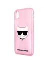 Wholesale Karl Lagerfeld KLHCI61CHTUGLP Apple iPhone XR pink hardcase Glitter Choupette - KLD1361 - {ean13} - Hurt
