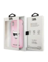 Wholesale Karl Lagerfeld KLHCI61CHTUGLP Apple iPhone XR pink hardcase Glitter Choupette - KLD1361 - {ean13} - Hurt