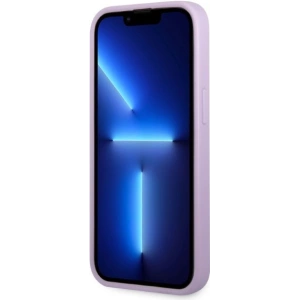 Etui Guess GUHCP13LPS4MU Apple iPhone 13 Pro purpurowy/purple hardcase Saffiano 4G Small Metal Logo