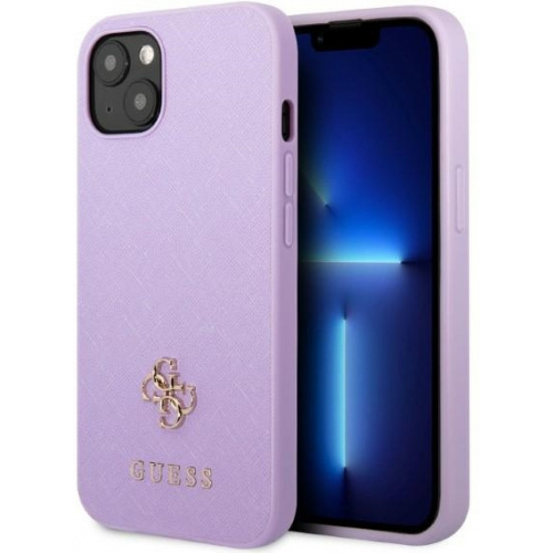 Hurtownia Guess - 3666339048044 - GUE2333 - Etui Guess GUHCP13SPS4MU Apple iPhone 13 mini purpurowy/purple hardcase Saffiano 4G Small Metal Logo - B2B homescreen