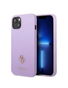 Etui Guess GUHCP13SPS4MU Apple iPhone 13 mini purpurowy/purple hardcase Saffiano 4G Small Metal Logo