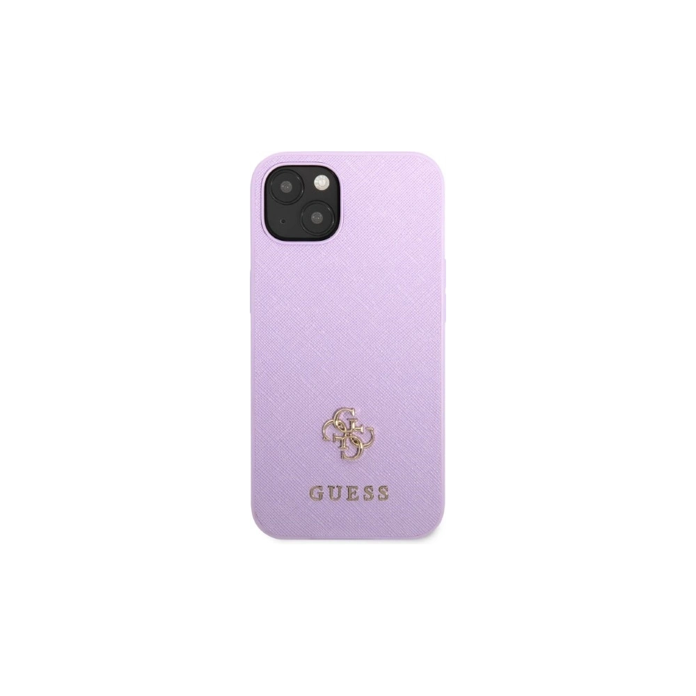 Hurtownia GSM - Etui Guess GUHCP13SPS4MU Apple iPhone 13 mini purpuriu/purple hardcase Saffiano 4G Small Metal Logo - GUE2333 - {ean13} - Hurt