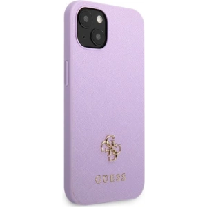 Hurtownia GSM - Etui Guess GUHCP13SPS4MU Apple iPhone 13 mini lila/purple kemény tok Saffiano 4G Kis Fém Logó - GUE2333 - {ean13} - Hurt