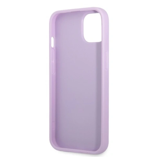 Etui Guess GUHCP13SPS4MU Apple iPhone 13 mini purpurowy/purple hardcase Saffiano 4G Small Metal Logo