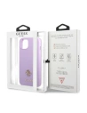 Hurtownia GSM - Etui Guess GUHCP13SPS4MU Apple iPhone 13 mini purpuriu/purple hardcase Saffiano 4G Small Metal Logo - GUE2333 - {ean13} - Hurt
