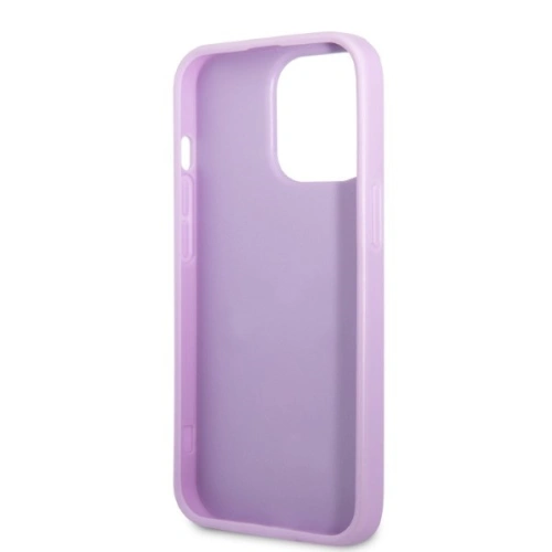 Etui Guess GUHCP13XPS4MU Apple iPhone 13 Pro Max purpurowy/purple hardcase Saffiano 4G Small Metal Logo