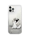 Hurtownia GSM - Case Karl Lagerfeld KLHCP12LGCFS Apple iPhone 12 Pro Max silber/silver Hardcase Liquid Glitter Choupette Fun - KLD1362 - {ean13} - Hurt