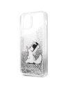 Hurtownia GSM - Case Karl Lagerfeld KLHCP12LGCFS Apple iPhone 12 Pro Max silber/silver Hardcase Liquid Glitter Choupette Fun - KLD1362 - {ean13} - Hurt