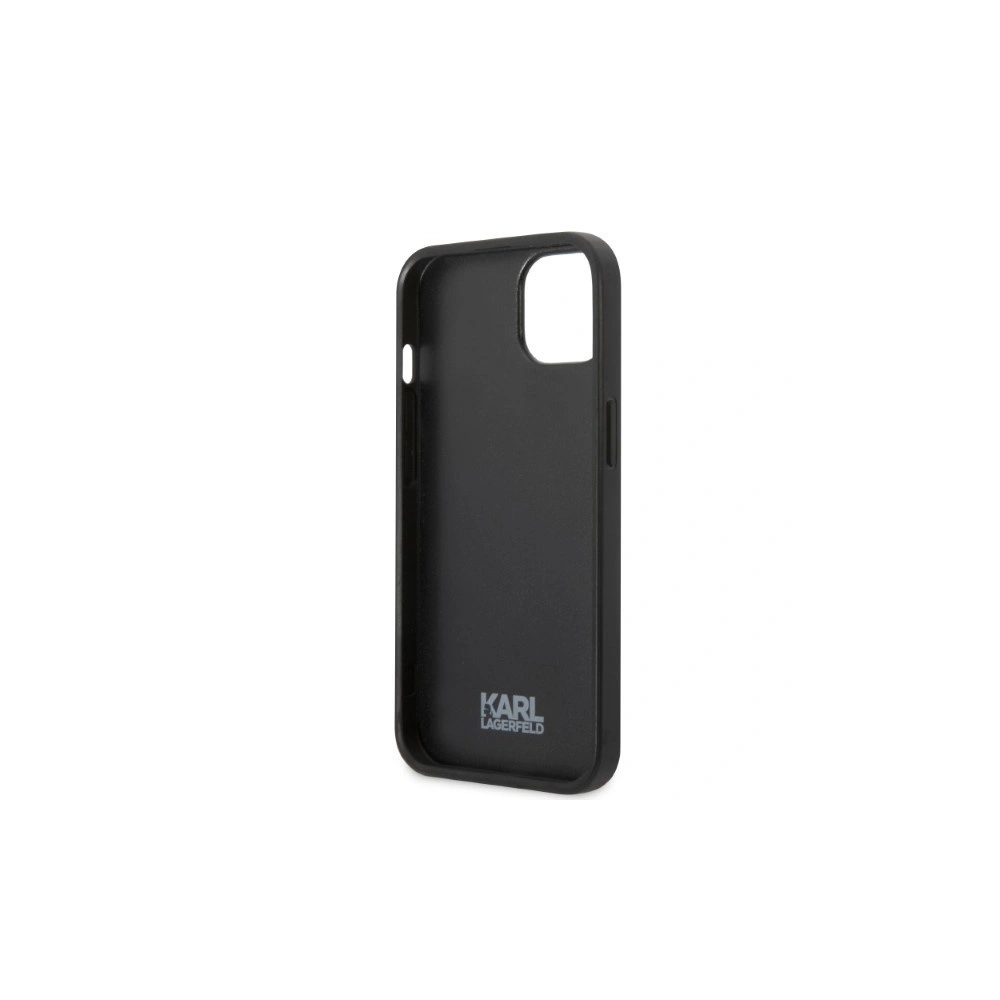 Wholesale Karl Lagerfeld KLHCP13LPMNIKBK Apple iPhone 13 Pro hardcase black Monogram Ikonik Patch - KLD1363 - {ean13} - Hurt