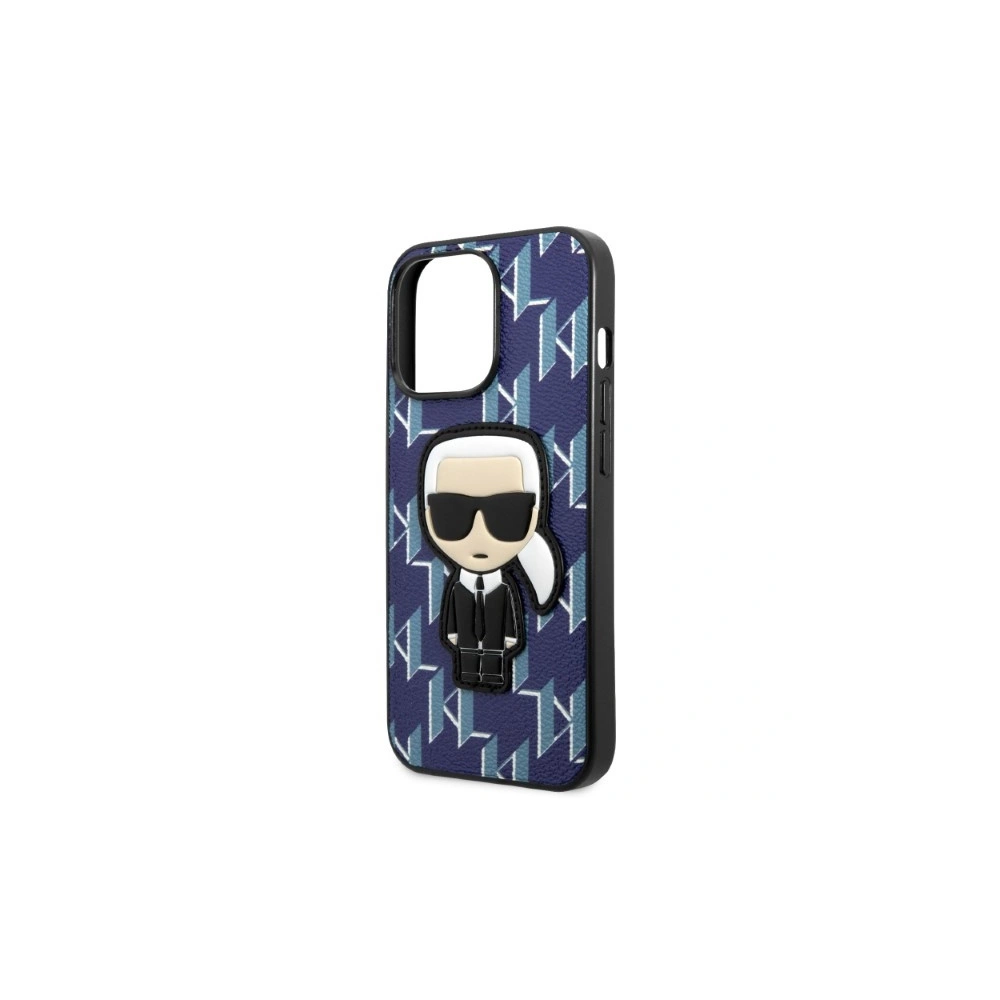 Hurtownia GSM - Etui Karl Lagerfeld KLHCP13LPMNIKBL Apple iPhone 13 Pro keménytok kék Monogram Ikonik Patch - KLD1364 - {ean13} - Hurt