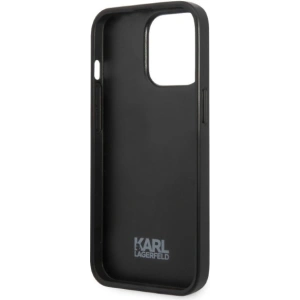 Etui Karl Lagerfeld KLHCP13LPMNIKPI Apple iPhone 13 Pro hardcase czerwony/red Monogram Ikonik Patch