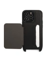 Hurtownia GSM - Etui Karl Lagerfeld KLHCP13LSAIPCK Apple iPhone 13 Pro kemény tok fekete/szürke Saffiano Metal Ikonik - KLD1366 - {ean13} - Hurt