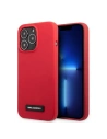 Karl Lagerfeld KLHCP13LSLMP1R Apple iPhone 13 Pro hardcase red Silicone Plaque