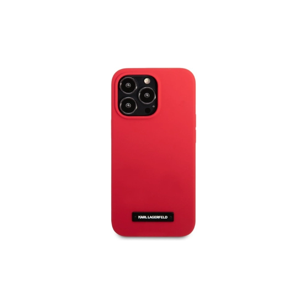Hurtownia GSM - Etui Karl Lagerfeld KLHCP13LSLMP1R Apple iPhone 13 Pro hardcase roșu/red Silicon Plaque - KLD1371 - {ean13} - Hurt
