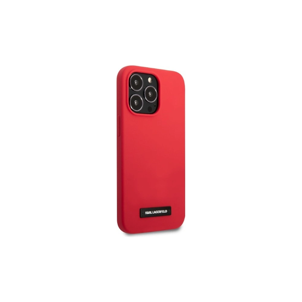 Hurtownia GSM - Etui Karl Lagerfeld KLHCP13LSLMP1R Apple iPhone 13 Pro hardcase roșu/red Silicon Plaque - KLD1371 - {ean13} - Hurt