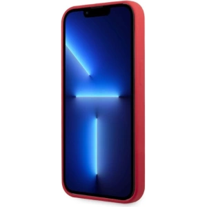 Etui Karl Lagerfeld KLHCP13LSLMP1R Apple iPhone 13 Pro hardcase czerwony/red Silicone Plaque